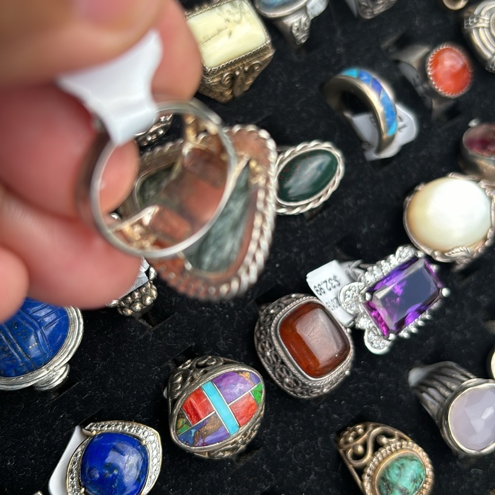 Sterling Silver Seraphinite Ring - image 6